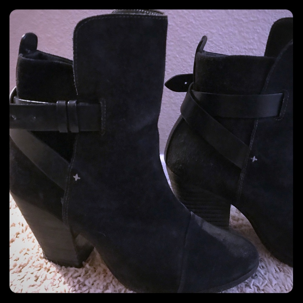 Rag and bone suede booties